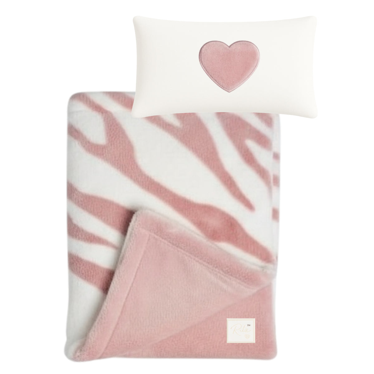 Blanket Zebra Design/Solid Fur