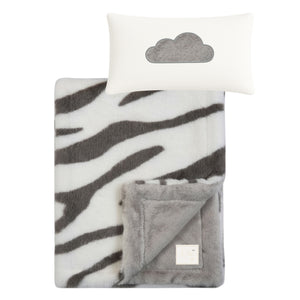 Blanket Zebra Design/Solid Fur