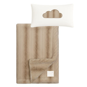 Blanket Chevron Design Heavy Plush