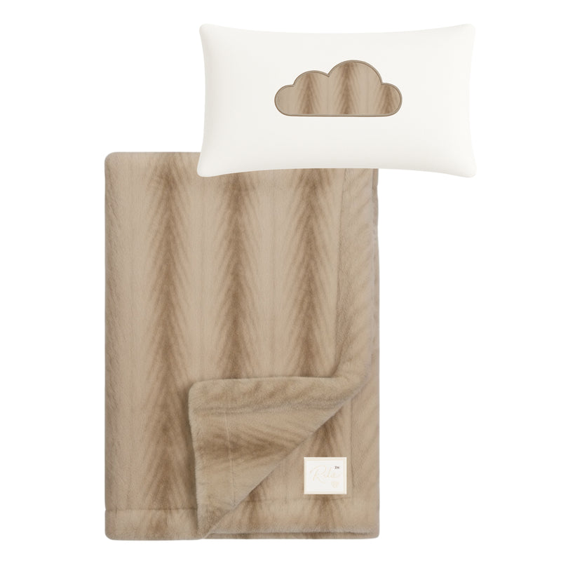 Blanket Chevron Design Heavy Plush