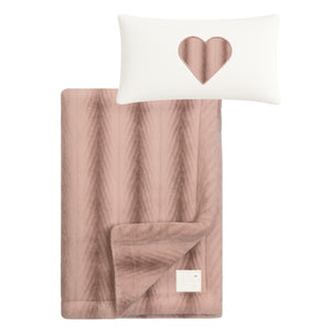 Blanket Chevron Design Heavy Plush