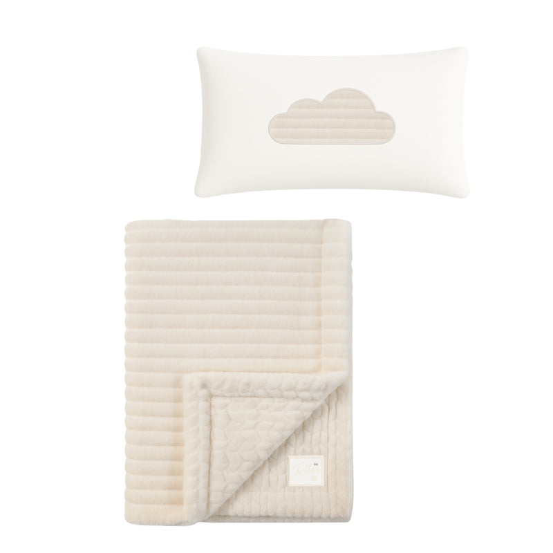 Blanket Solid Stripe/Solid Design